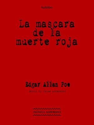 cover image of La mascara de la muerte roja